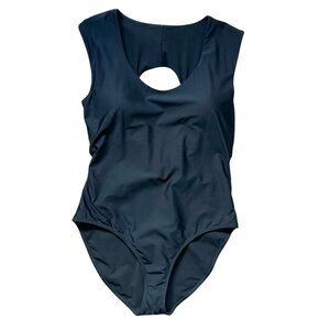Athleta Entwined One Piece Swimsuit In Black Size XL